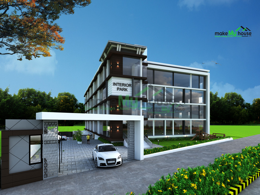 135ft x 76ft 3D House Design