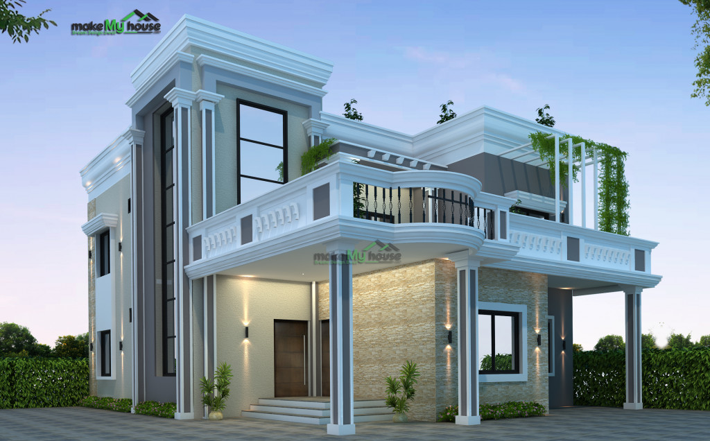 62ft x 94ft Exterior house design