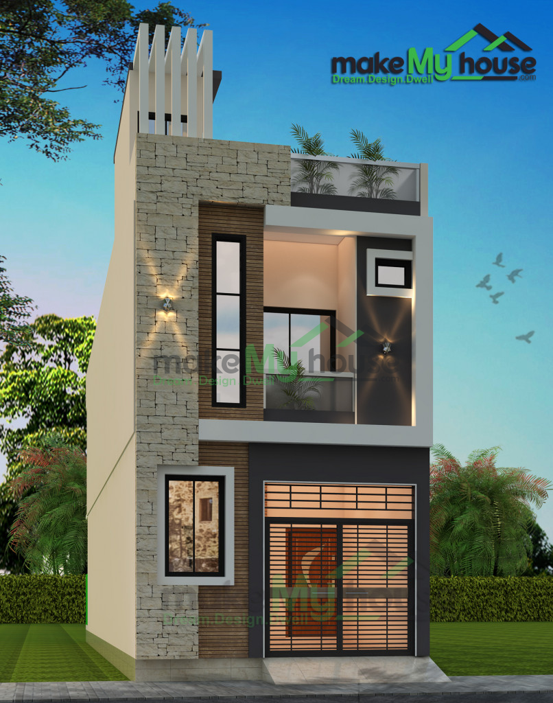 900Sqft 3D House Design