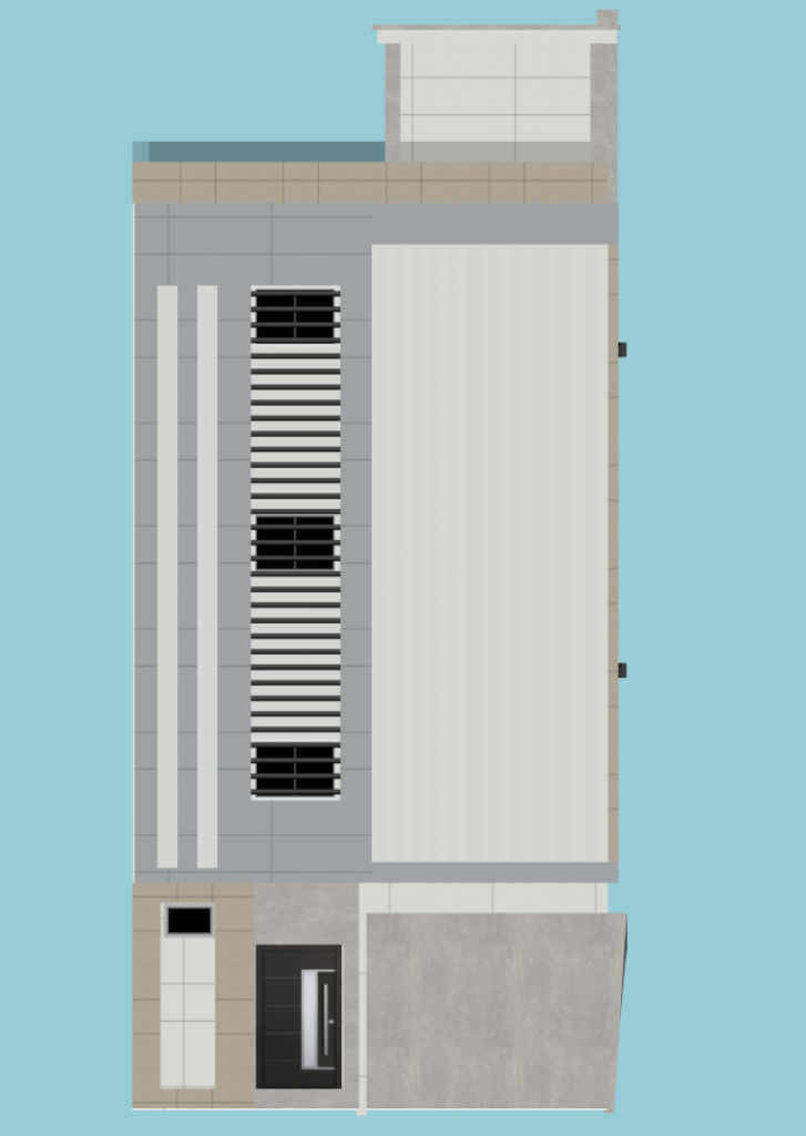 modern multistory elevation design