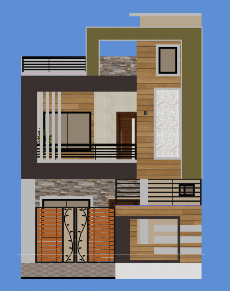 modern house floor plan