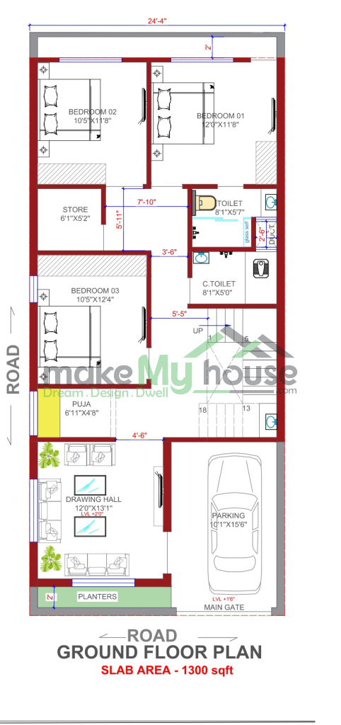 Duplex 3d Elevation Design