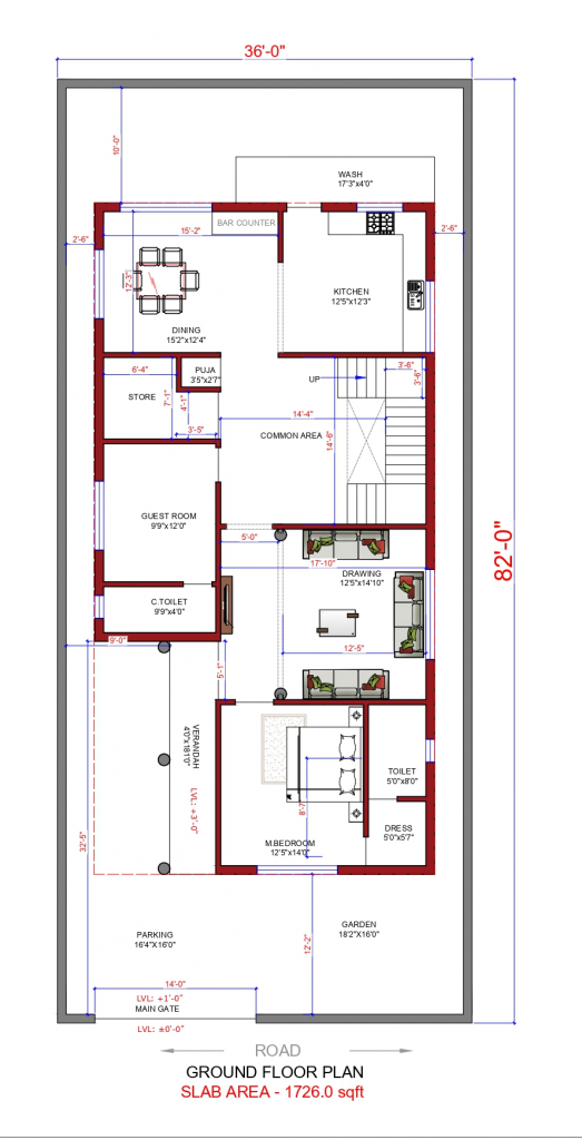 First floor plan