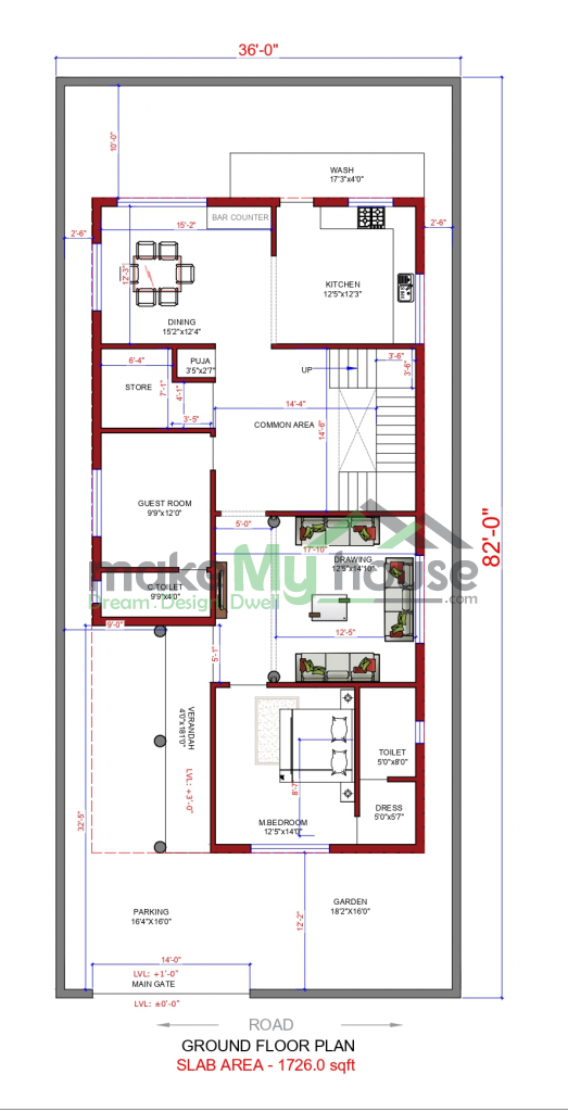 First floor plan