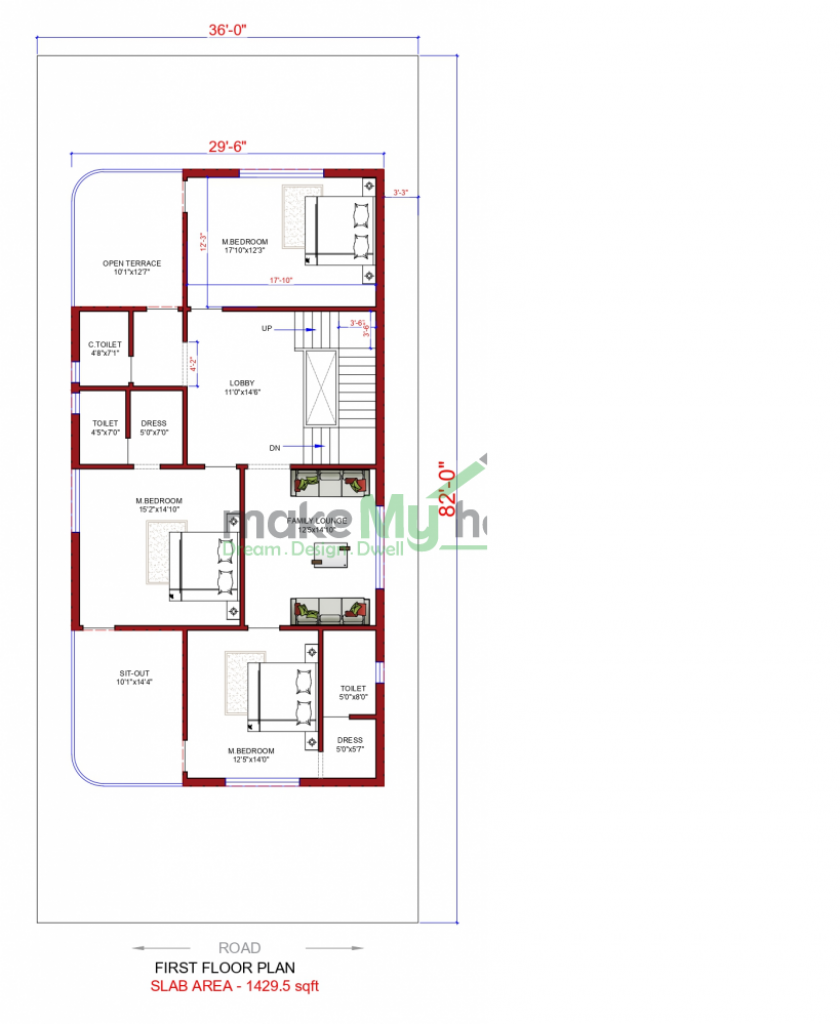 First floor plan