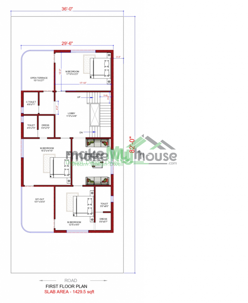 First floor plan