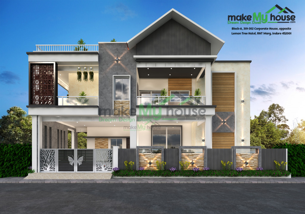 2226Sqft 3D House Design