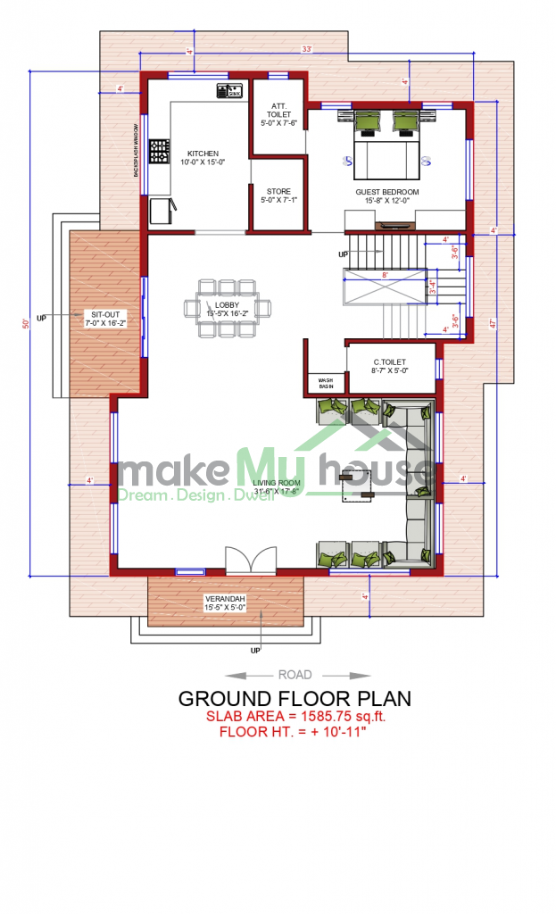 First floor plan