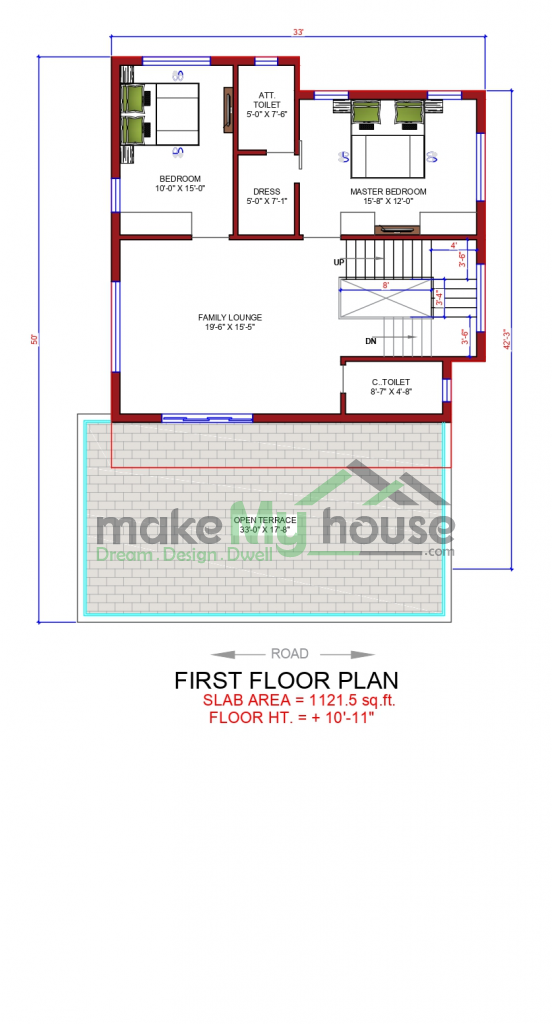 First floor plan