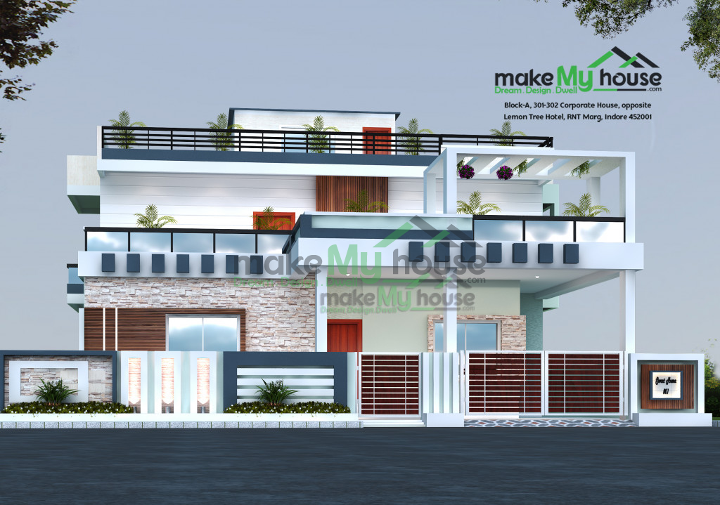 3016Sqft 3D House Design