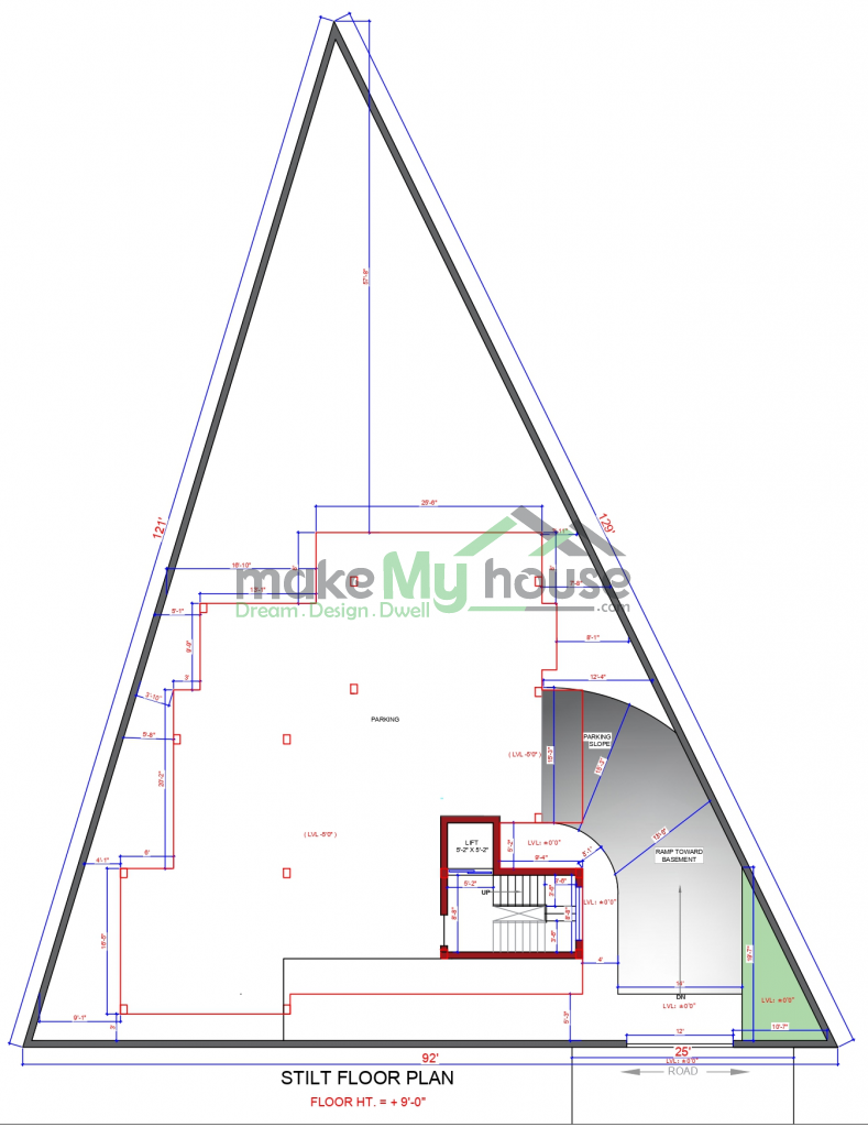 second floor plan for house design