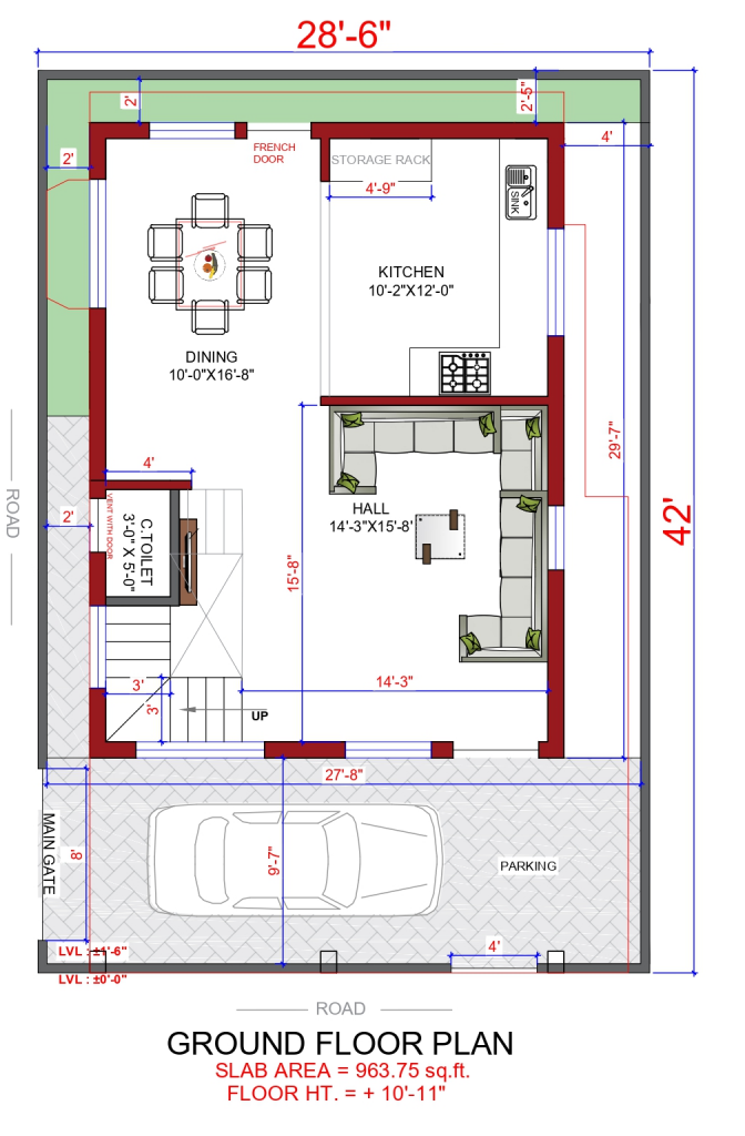 popular elevation design