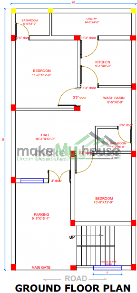 floor plan for samll plot