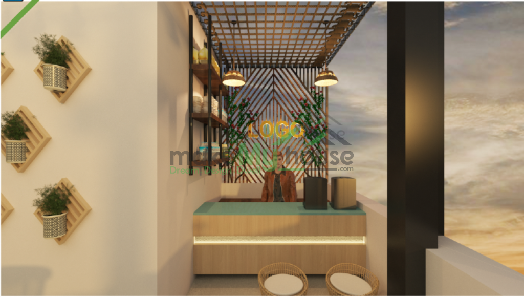 Cafe Sitting Area Interior Designs 