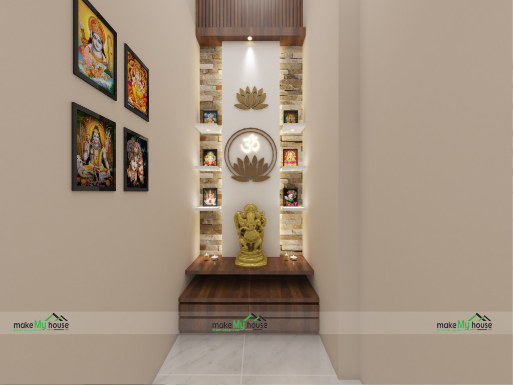 mandir interior design for house