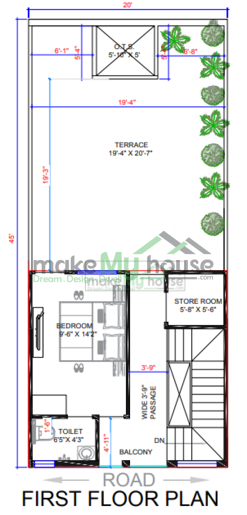 3d exterior elevation