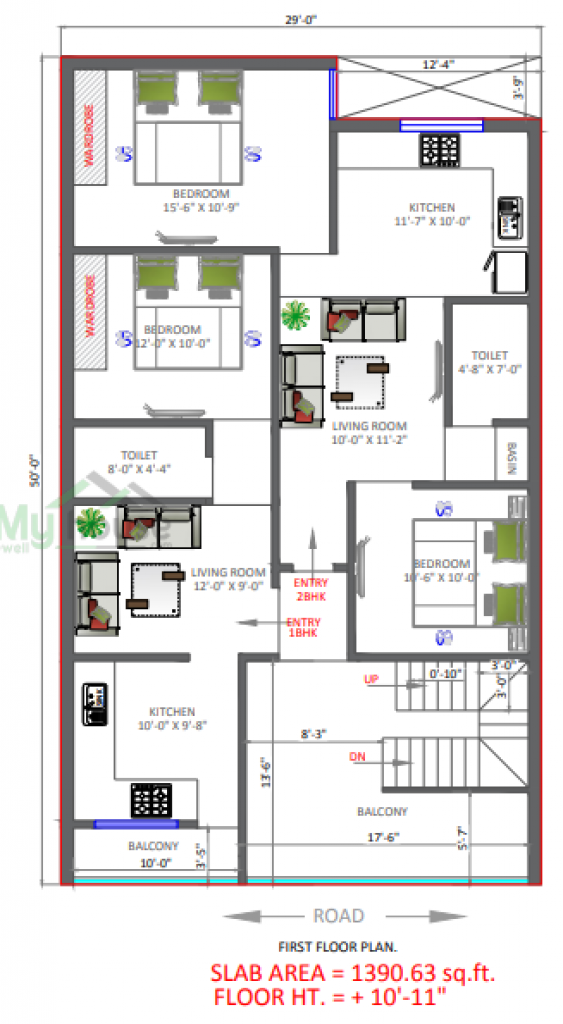 residential floor plan