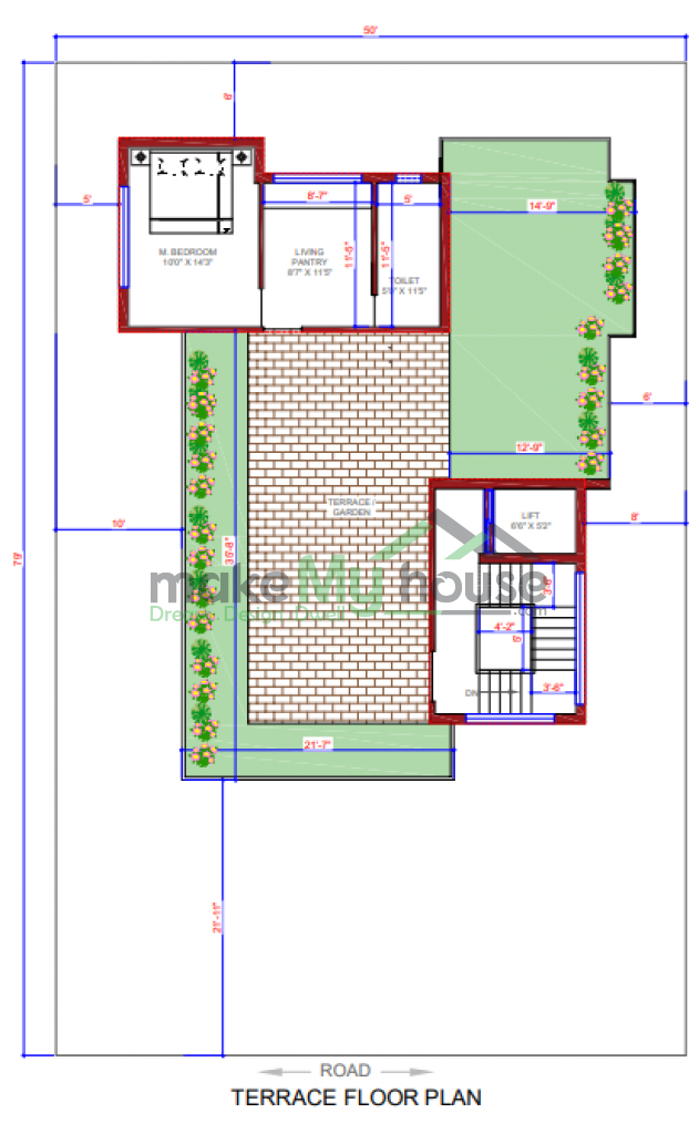 G+3 House Design