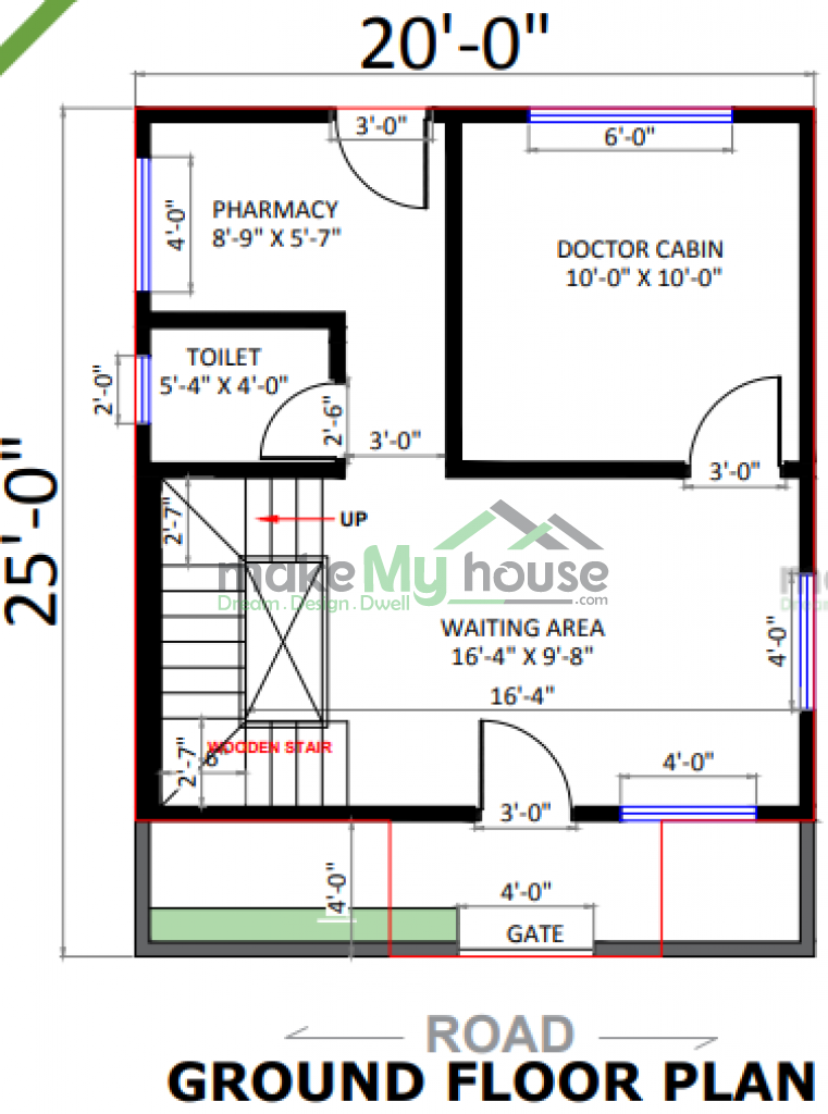 20ft x 25ft 3D House Design