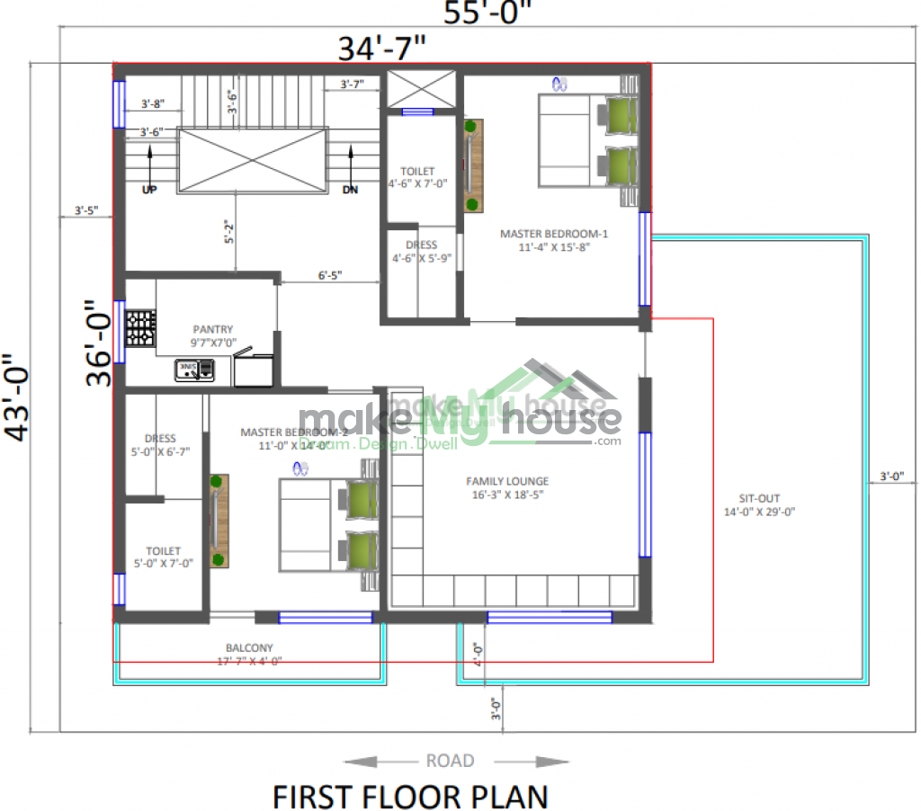 3d elevation design