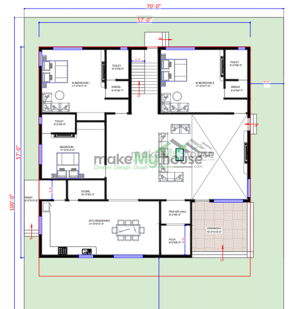 7000 sqft floor  plan