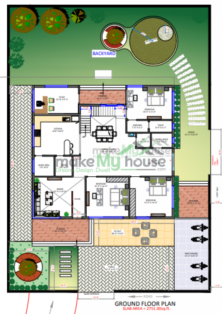 3d elevation for simplex house