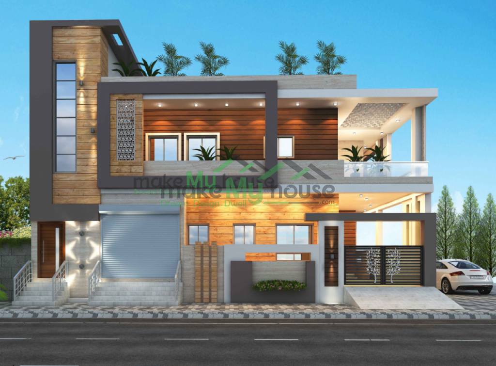 1600Sqft Exterior house design