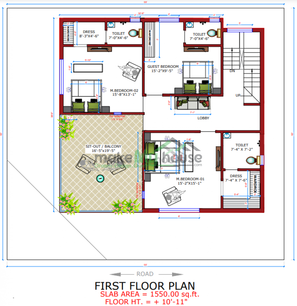 2d elevation designs for house