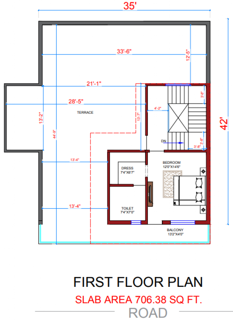 2d elevation for duplex