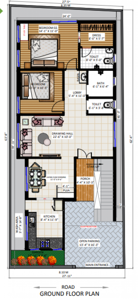 floor plan for simplex designs 