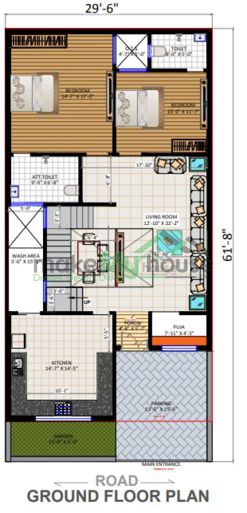 Duplex Exterior Elevation Design