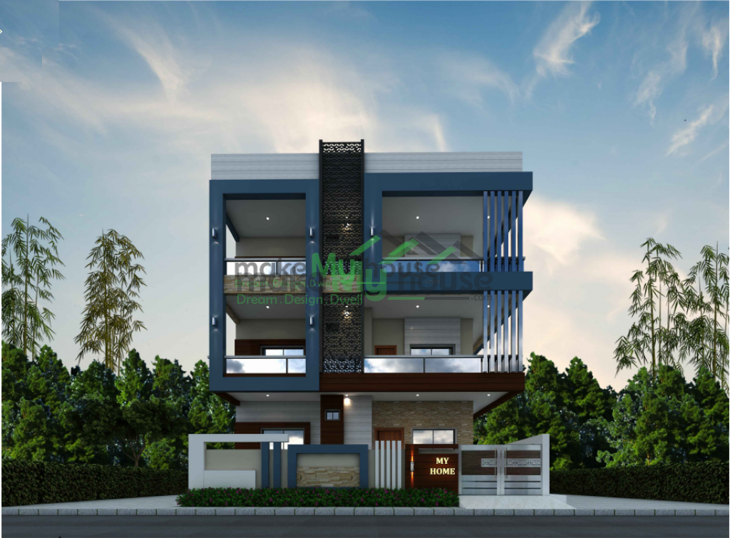 Triplex Floor Plan House plan