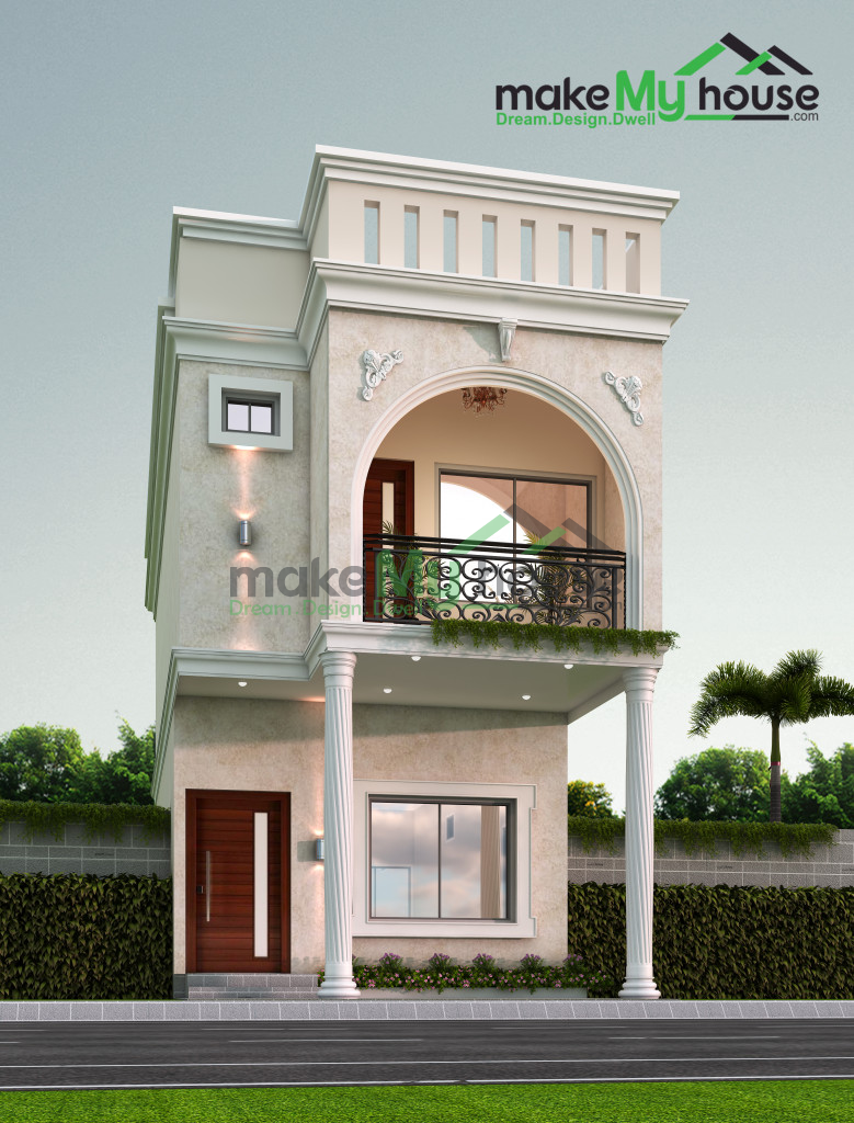 16ft x 30ft House Elevation Design