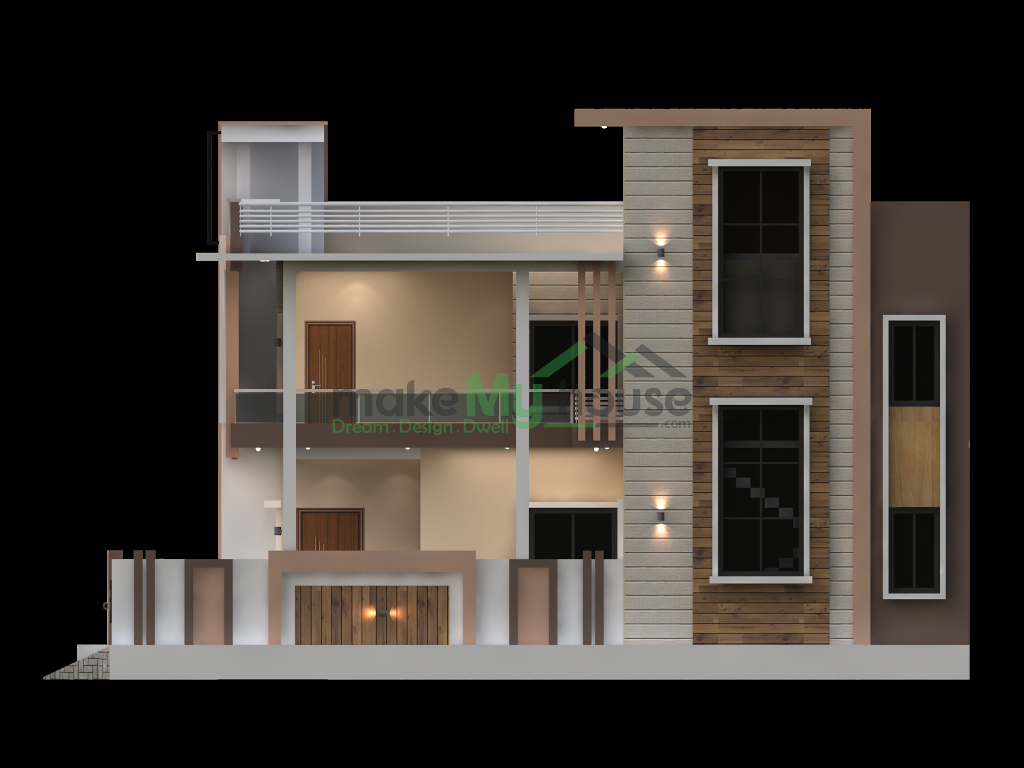 3D Elevation for Duplex