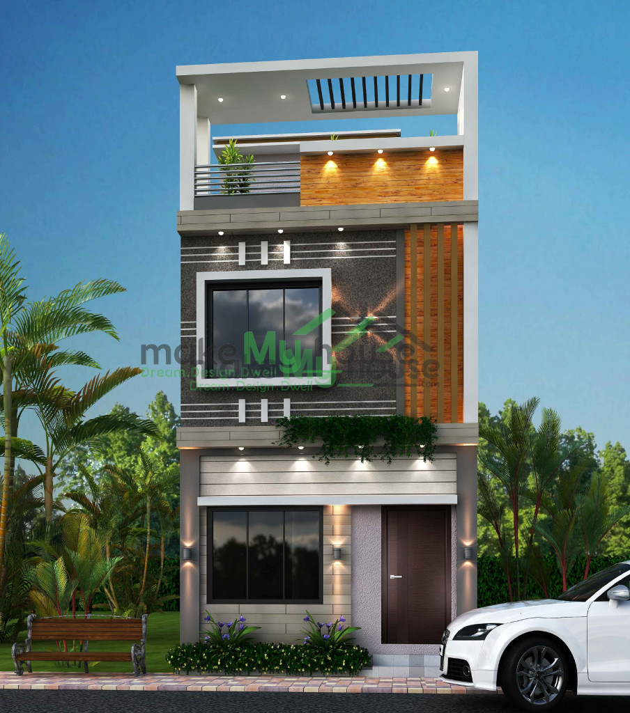 Duplex House Elevation Design