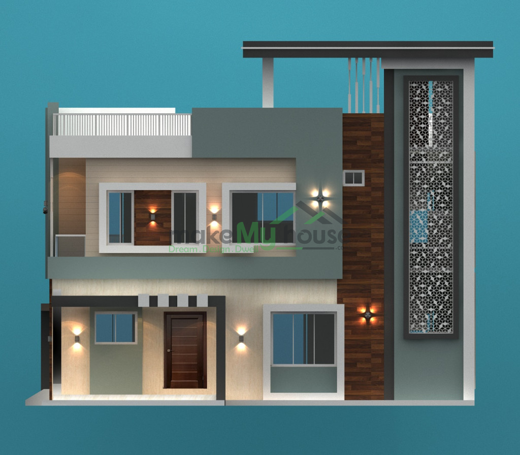 3d elevation for rental house