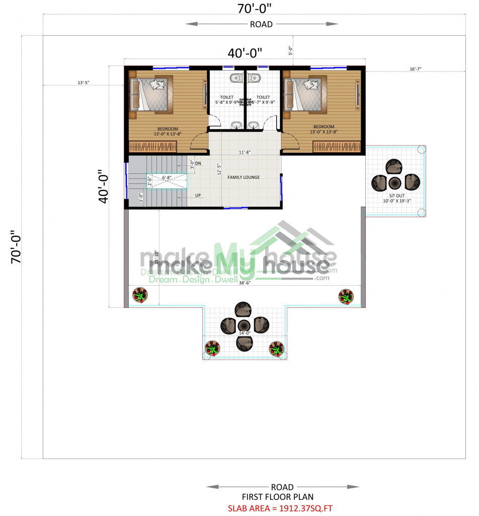 4900Sqft 3D House Design