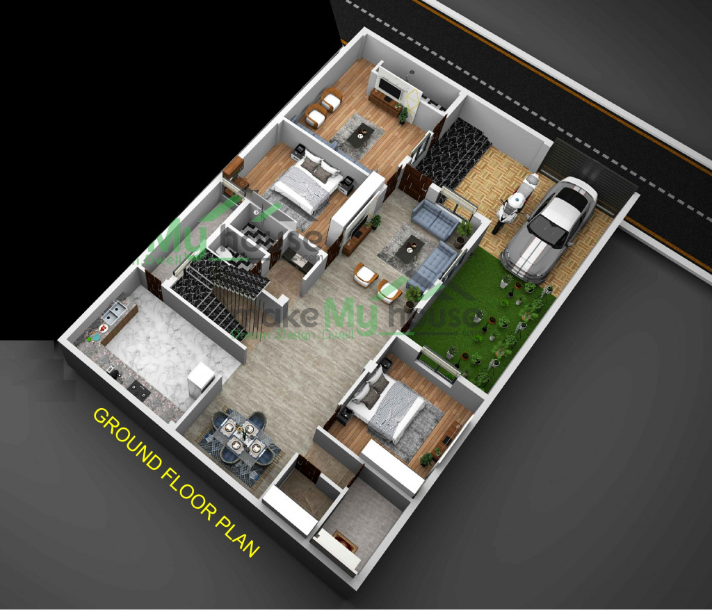 5000 Sqft House Plan with Vastu Compliance