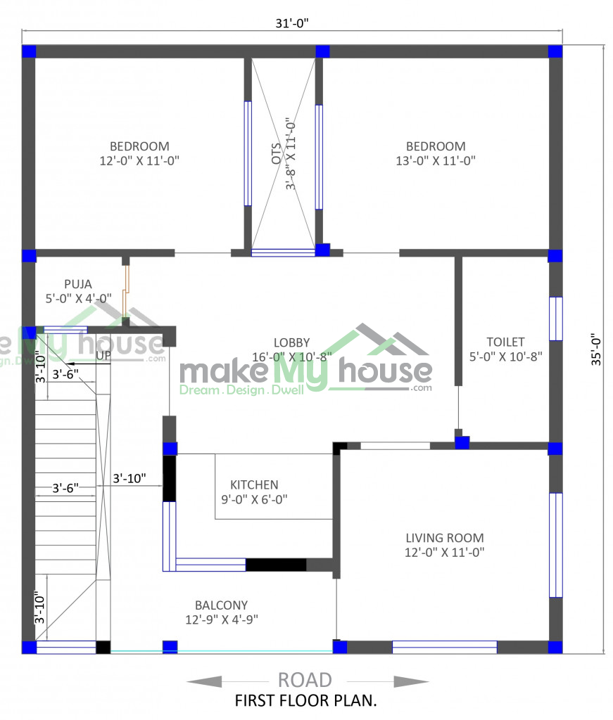 two family house plan