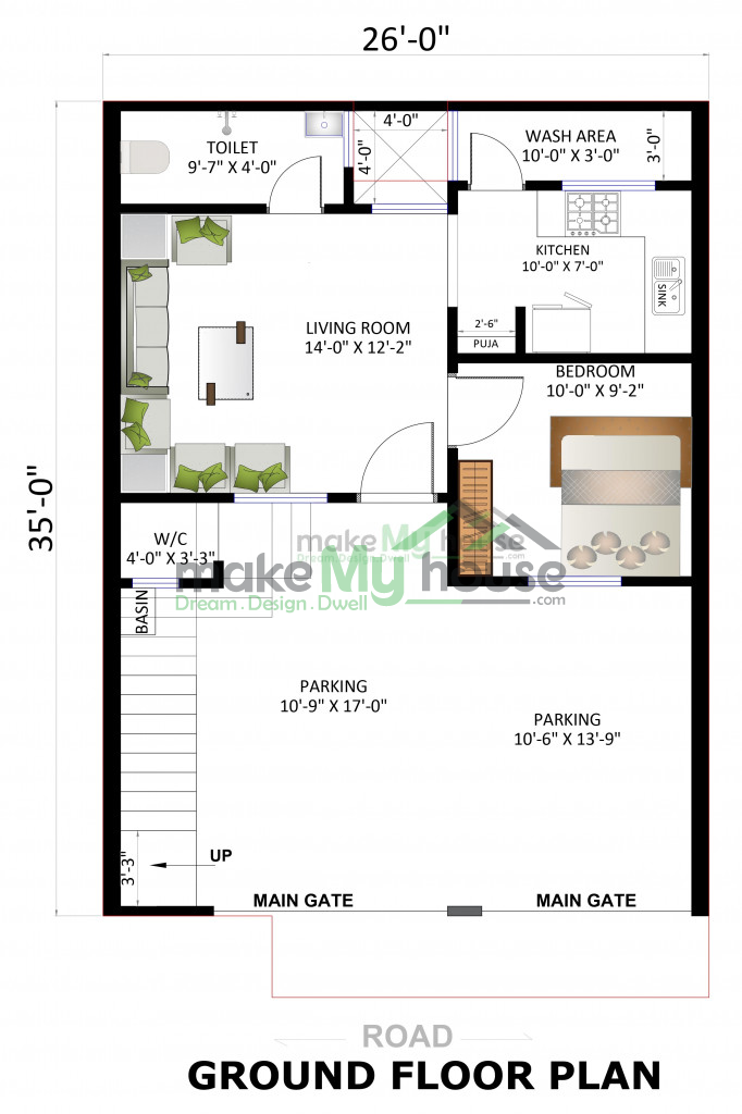 floor plan for residential house