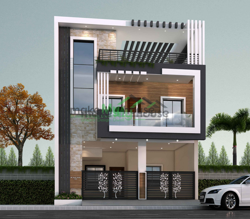 26ft x 35ft Exterior house design