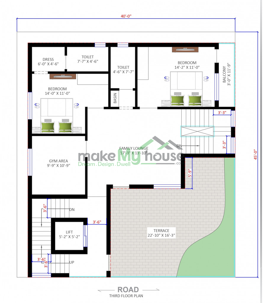 1800Sqft House Design