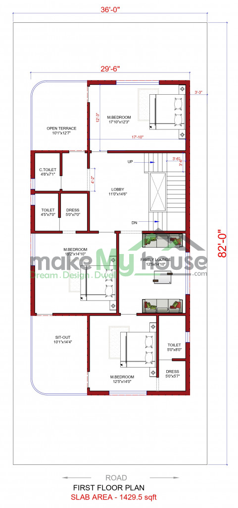 duplex house for residential house