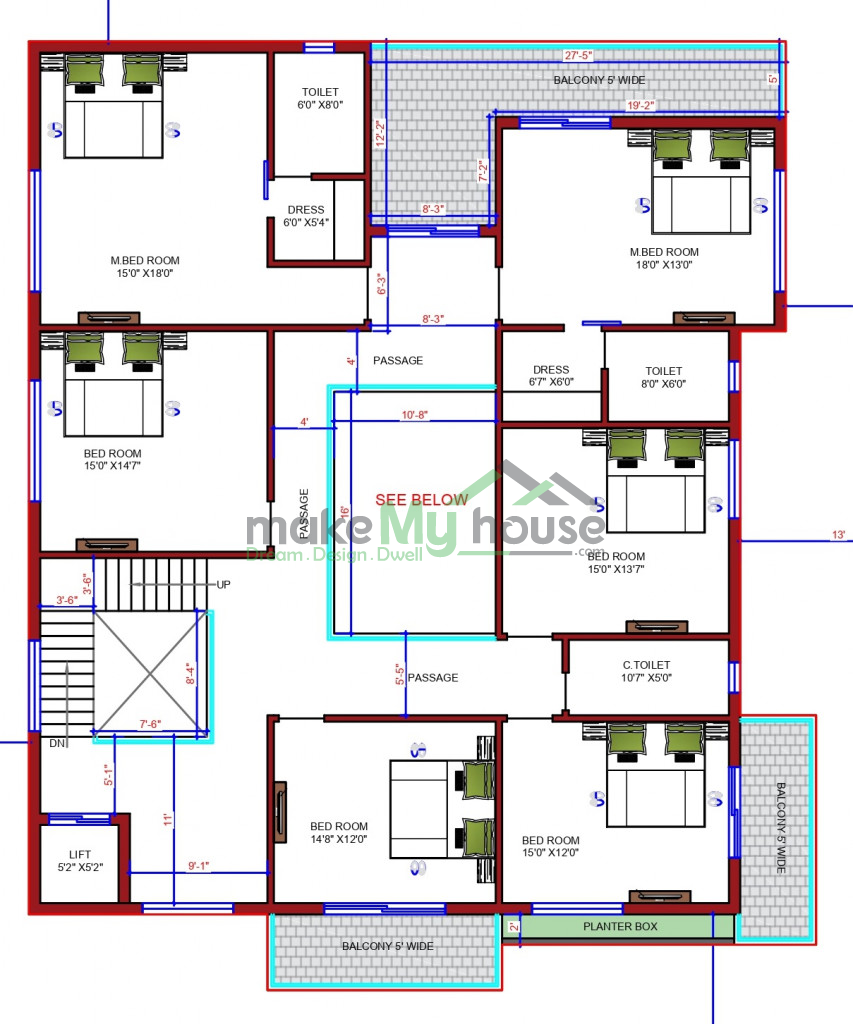 3000 sqft house plan