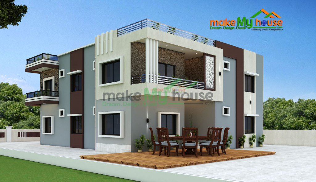 double floor house design