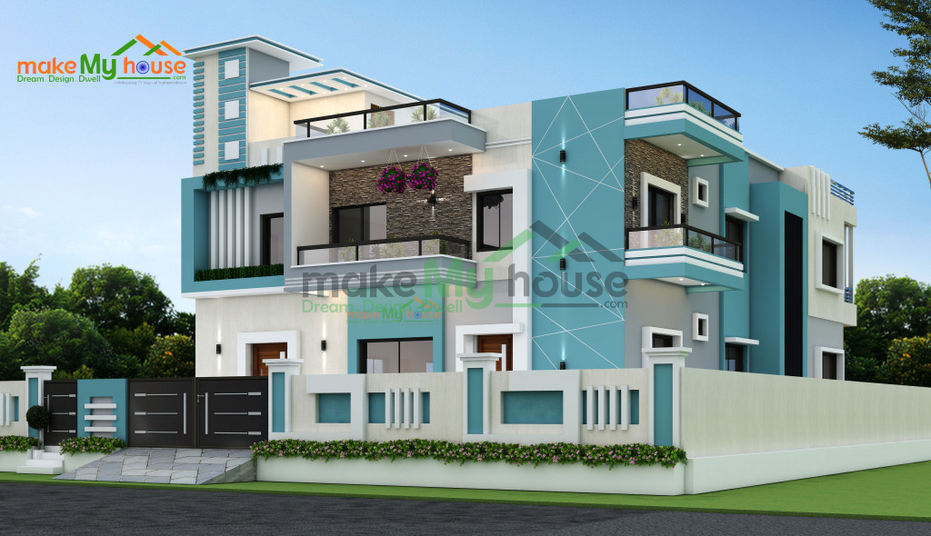 3D Elevation for Duplex