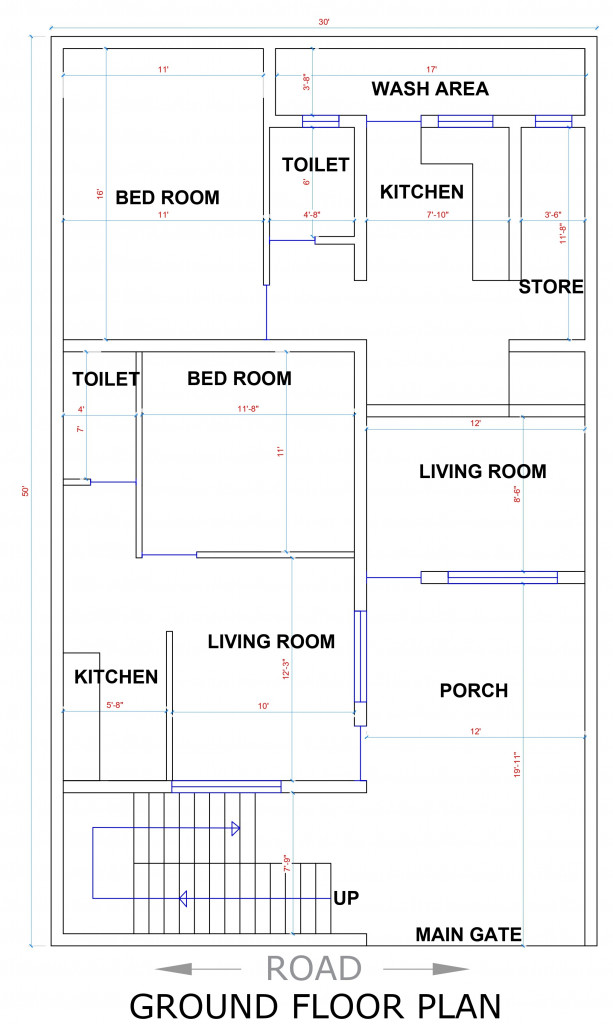 residential floor plan