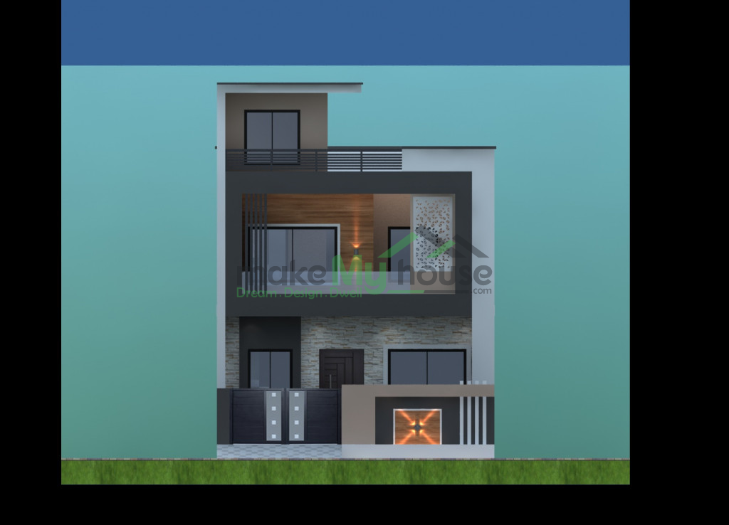 24x56 4 Bedroom House Design