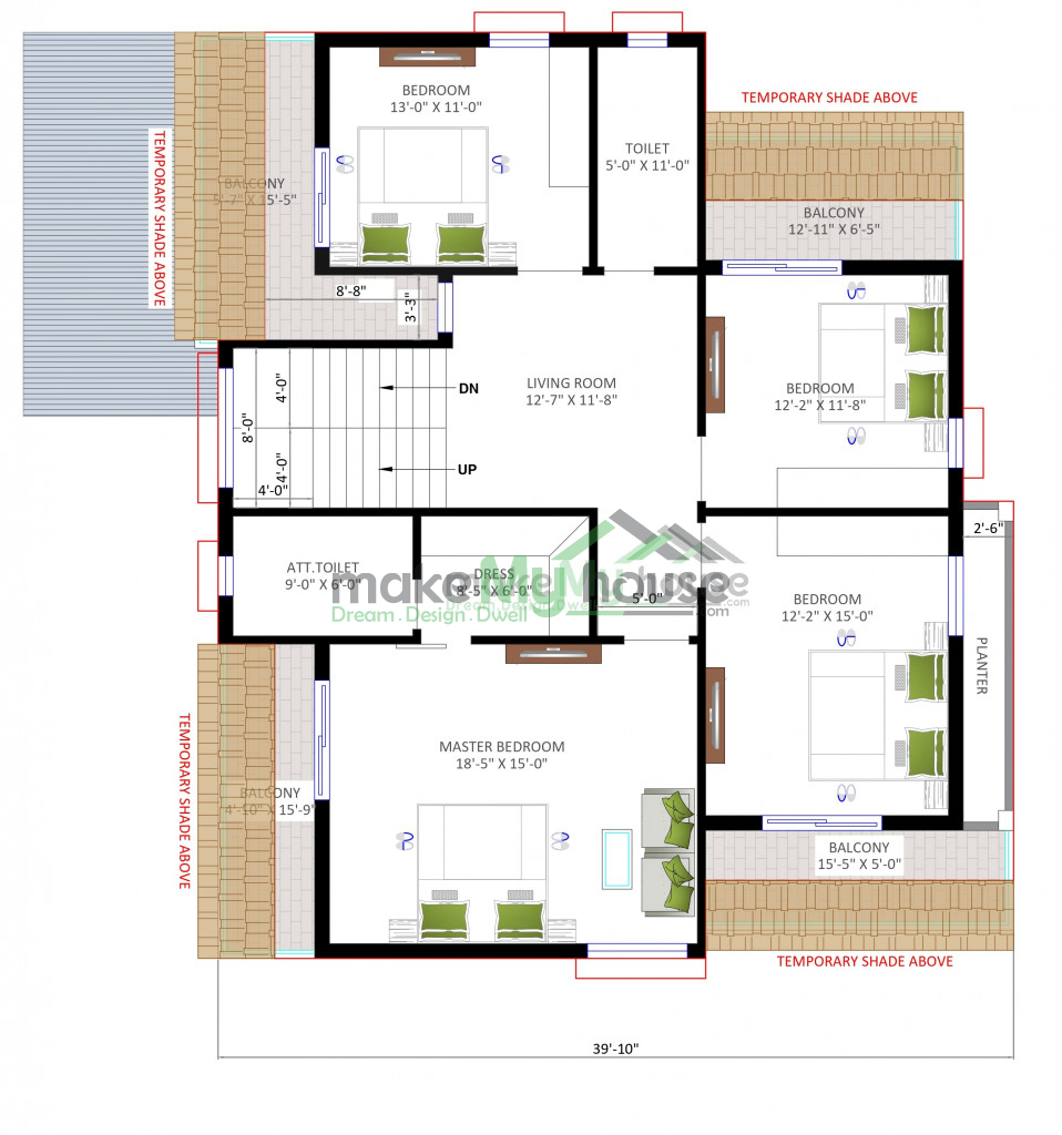 Duplex House Elevation Design