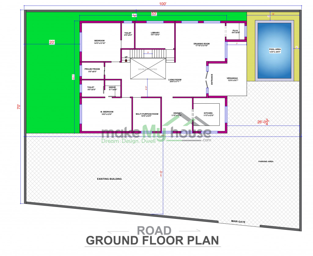 3D Elevation for Duplex